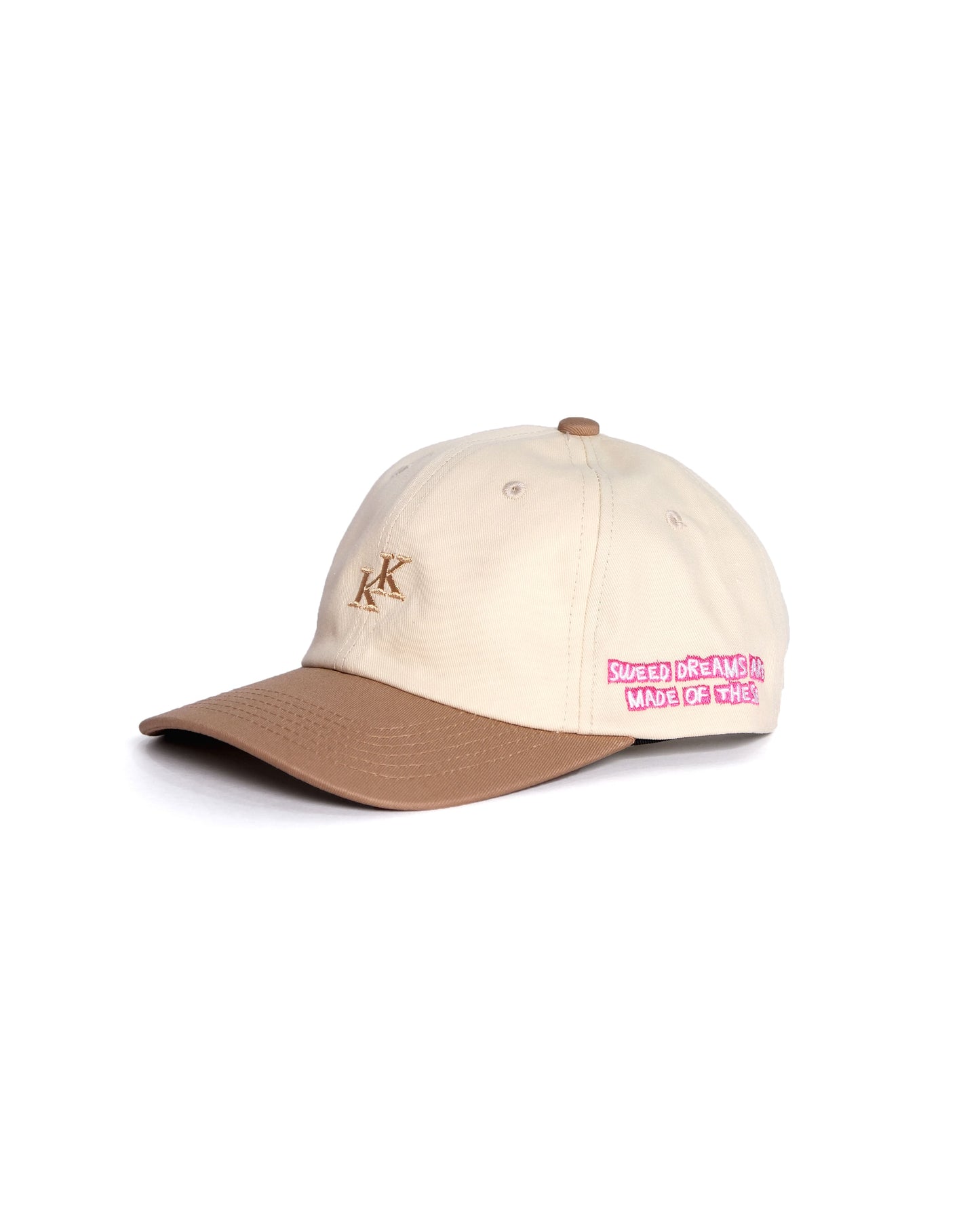 SWEED x evaboutflowers x KK City 25th Anniversary, soft top, dad cap, tennis cap, golf cap, curve brim, mini KK embroidery, anniversary patches, heritage craftsmanship. NEW ERA, NBA, dark blue, navy, HUMAN MADE, florist