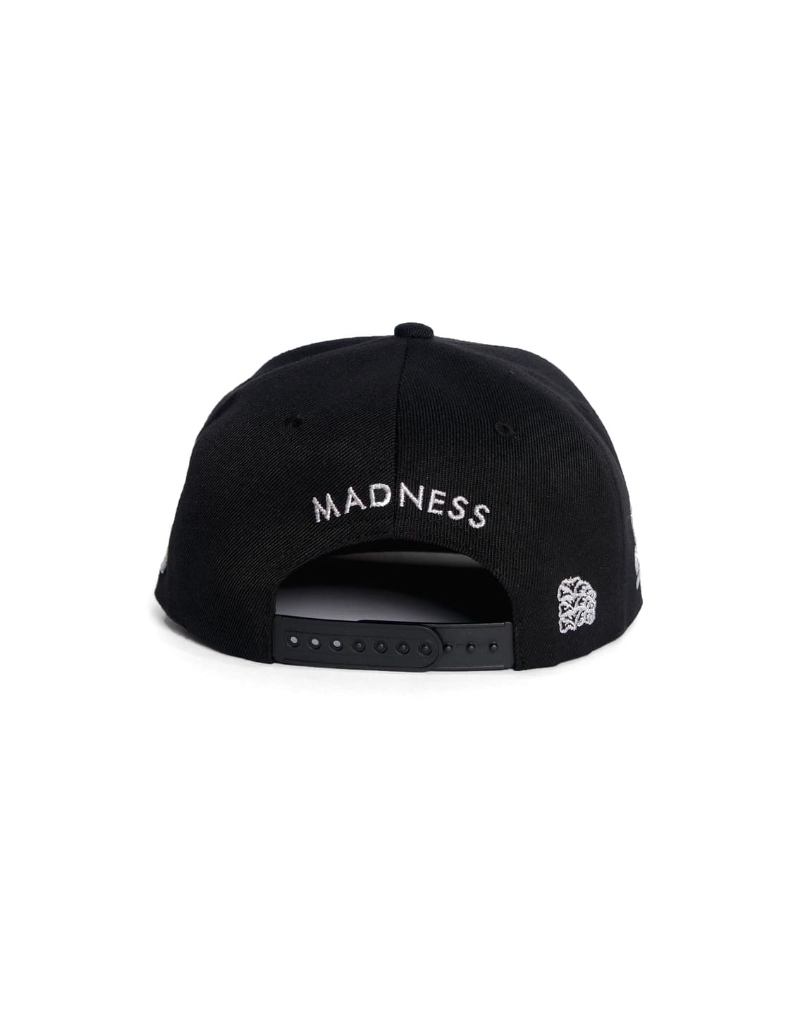 rear view, madness, logo, snapback cap, silver, sweed, KK, New era, MLB, MMJ, mastermind japan