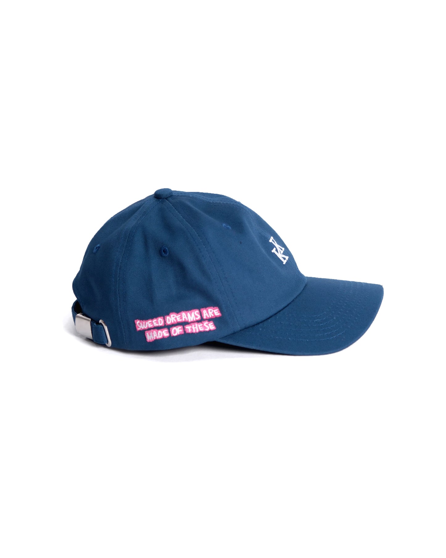 right view, sweed logo, embroidery, evaboutflowers, dad cap, sweed, beige, KK, New era, MLB, NBA, navy, blue, assc, anti social social club