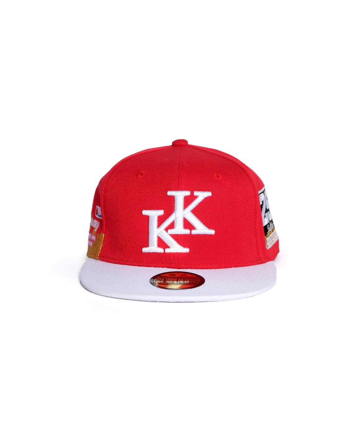 KK icon cap, fron view, black, white, city cap, limited edition, red cap
