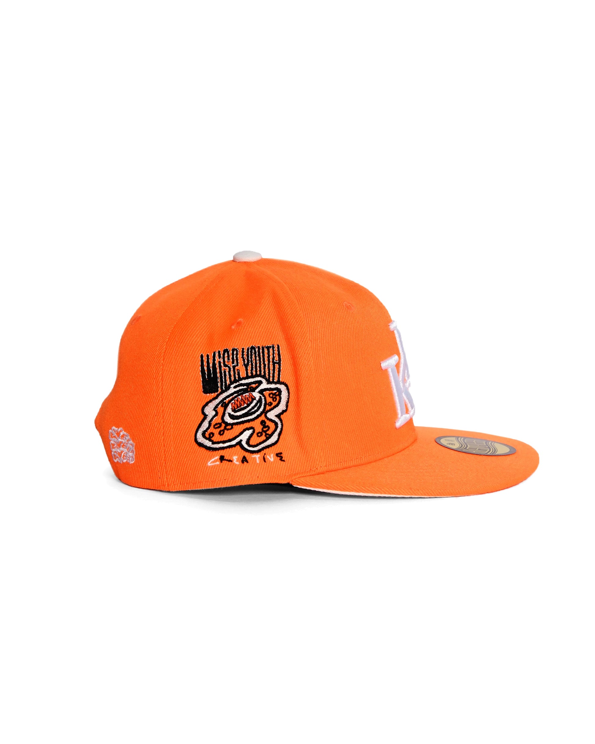 right view, rafflesia, logo, embroidery, wise youth creative, snapback cap, sweed, artist, KK, New era, MLB, NBA, Orlando magic 